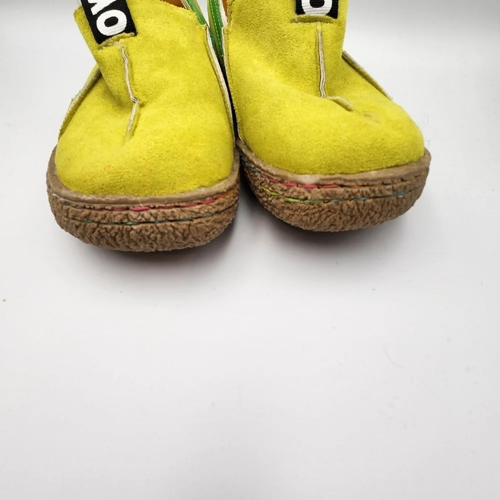 Ovelo slip on shoes/ yellow & green - Picture 9 of 11